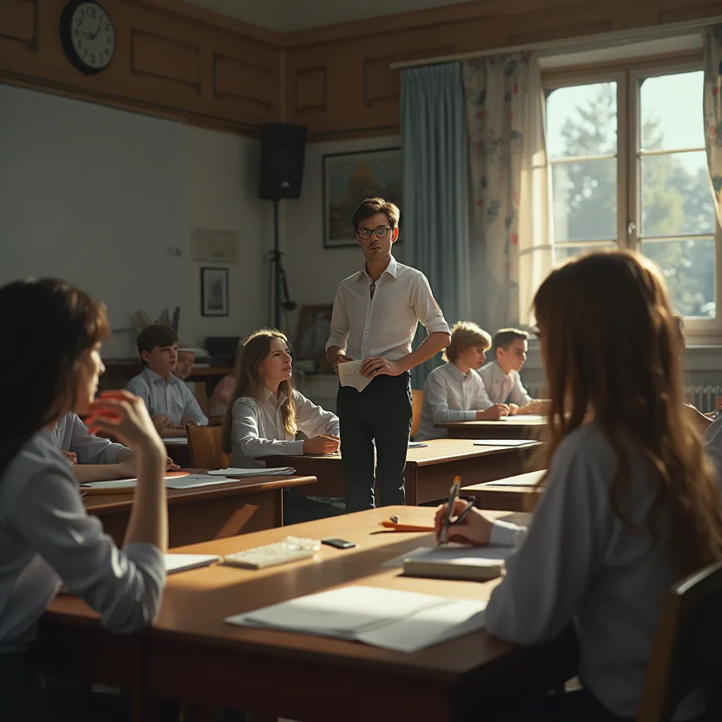 Modernes Klassenzimmer